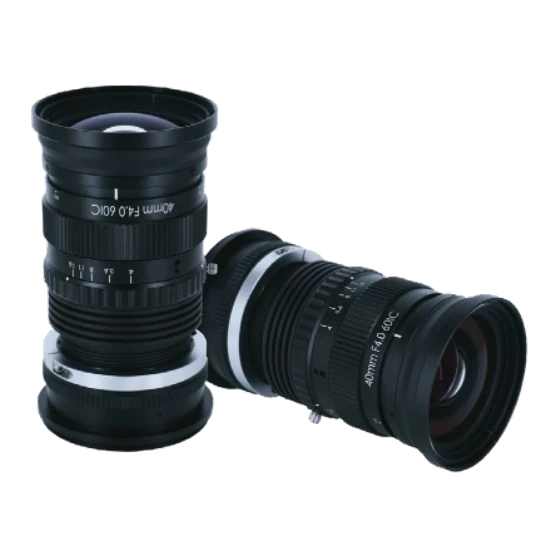 40 mm, 16K, M72-mount Line Scan Lens (LS-LBS4016K)