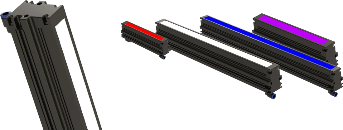 Line scan light with water cooling (LNP)